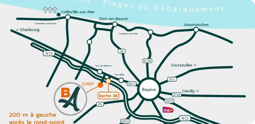 Carte d'accès Bayeux Aventure